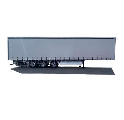 OTTC 3 Assen 40ft 45ft Witte gordijn zijkant glijdende vrachtwagen Semi-trailer voor de Russische markt