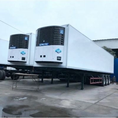 40 ton 3 assen 13 M staal aanhangwagen voor koudvriezen