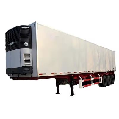 Q345B T700 Materiaal zware lading 45ft koelwagen met Reefer-aandrijving