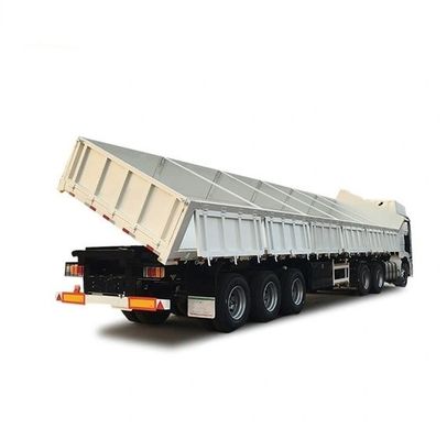 Wosheng Side Dump Semi-Trailer met 90 w mm*13/16 mm dikte