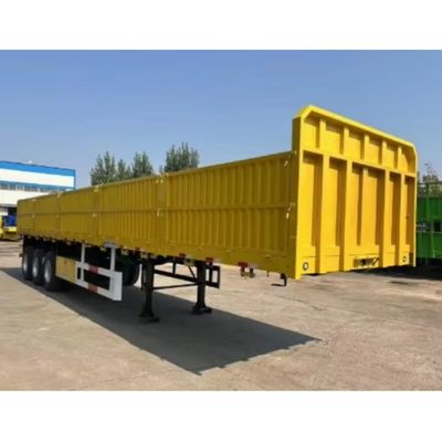 Staal 3 as 40ft 12,4m hek vracht Semi-trailer zijwand Truck trailer voor bulk vracht