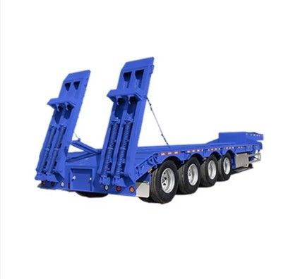 2024 Topverkoper 2/3/4/5 Assen Low Bed Lowboy Truck Lowbed Semi Trailer 13000x3000x1700mm
