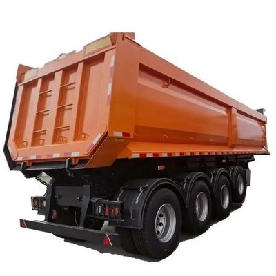 40 50 60 80 Tonnen U-vormige bouwtruck aanhangwagen Achtergeladen, losgeladen Achtergeladen, half-aanhangwagen