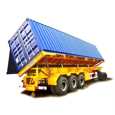 40tons Dump Semi-trailer Tipper Tipping Side Truck Trailer met 2&quot;/3.5&quot; King Pin