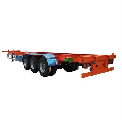 Truck Trailer en betaalbare 3 Assen 4 Assen Skelet Chassis Container Semi Trailer
