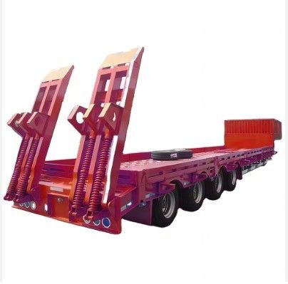 120 ton lading laag bed half-trailer met 13000x3000x3300 afmetingen en 50 King Pin