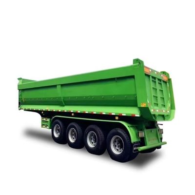 28 ton zware half-aanhanger voor het bouwen van steenkoolerts
