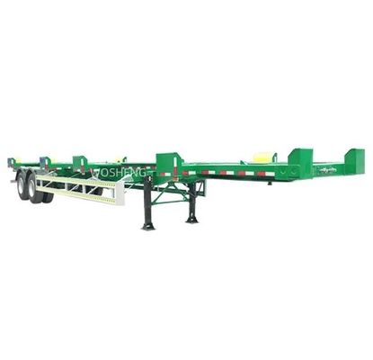 20/40FT Terminal Port Container Skelet Halve aanhangwagen voor 20/40FT Container Transport