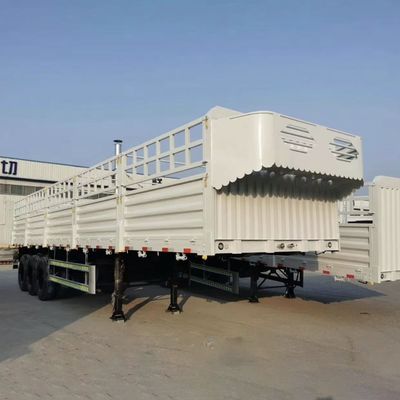 Semi-trailer voor het vervoer van 60-100 ton bouwmaterialen en op verzoek van de klant