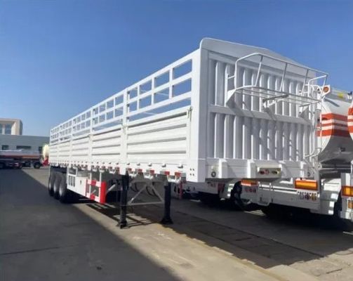 Ophanging AIR/Mechanische ophanging Op maat 3/4 as 50-100 ton hoge hek aanhangwagen