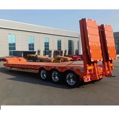 3 assen Lowbed Lowboy Semi-trailer met Dual Line Braking System en 16000x2500x1100mm