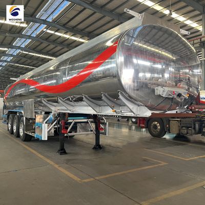 ontwerp 15000L 60000L 2/3/4 assen brandstof olie Benzine/kerosine/dieseltank halve aanhangwagen