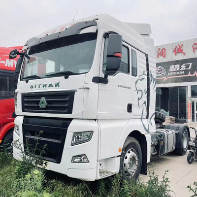 Sitrak G7W 4x2 6x4 Euro6 Diesel Traktor Truck met luchtophanging en handgeschakelde transmissie