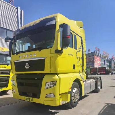 4X2 6X4 Gebruikte Sinotruk Sitract-tractortrucks met handgeschakelde of automatische transmissie