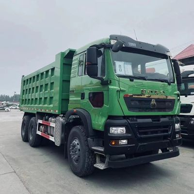 6x4 371 HP 375 HP Sinotruck Howo TX achterste dump truck tipper met voorste versnelling nummer 6