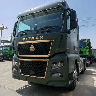 Gebruikte Sinotruk Sitrak C9H 6X4 540 pk rechtshandige man Euro6 Automatische tractor aanhangwagen