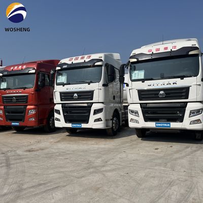 Links stuur Gebruikte Sinotruck Sitrak Traktor Trucks Met Luchtkamer Voor Uw Behoeften