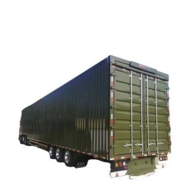 Wosheng 3 Axle Logistics Wingspan Van Semi Trailer met 12R22.5 banden en 13T/16T assen
