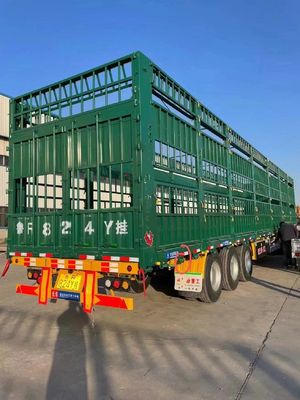 Maximaal laadvermogen 30000 kg Tweedekker Dieren Vleesvee Vleesvee Halve aanhangwagen met 3/4 assen