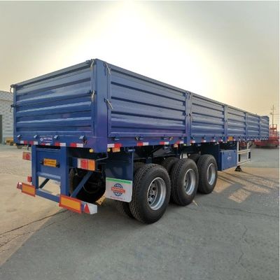 Truck Trailer licht type wandzijde Semi-trailer van Shangdong WS Tare Gewicht 7500kgs