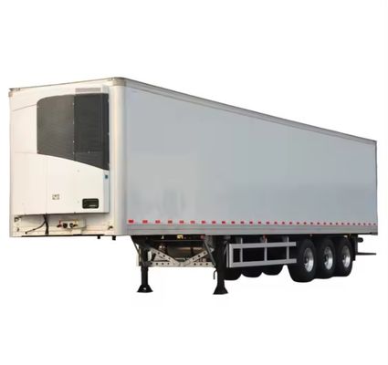 Gepersonaliseerde koelkast vriezer Halve vrachtwagen aanhangwagens met 13T/16T assen van Wosheng