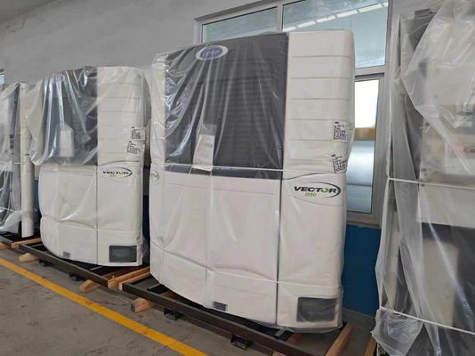 Gepersonaliseerde kleur Wosheng 3 As 20 40 45 53 Ft Vrieskas Koelkast Van Semi-trailer