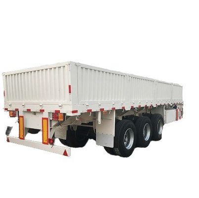 Direct verkopen platte bed zijwand half-trailer met 12 twist sloten 12400x2500x1550