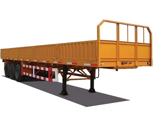 3 as Q345B staal metalen plaat hek half aanhangwagen zijwand half aanhangwagen van Wosheng