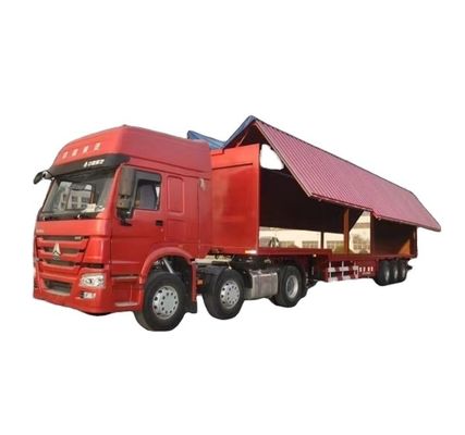 WS Hydraulische 40-50 ton vleugel openingsdoos Van Semi-trailer voor bulk goods'top keuze