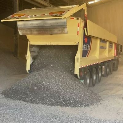 60000 kg maximale nuttige lading Crawler/Live Floor Dump Truck met tweerichtingsvervoer en kenmerken