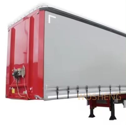 Semi-trailer Wosheng 2024 3 axle express en logistiek gordijn zijkant semi-trailer truck