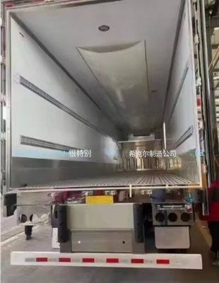 2024 Laatste modellen 40/45/53ft Koelkasttrailer Vrieswagen Halvtrailer met bevroren vis