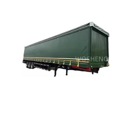 BPW/FUWA As 3 Assen 40ft 45ft PVC gordijn-zijdes semi-trailer met zijgordijn