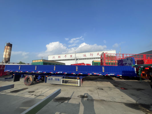 Zwaar werk 40-100 ton Semi-trailer met mechanische/luchtophanging