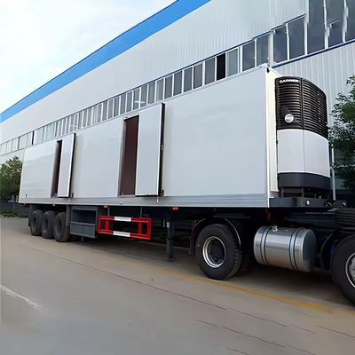 Gepersonaliseerde 3-assige 45FT koel-half-trailer voor vriezer-koel-half-truck