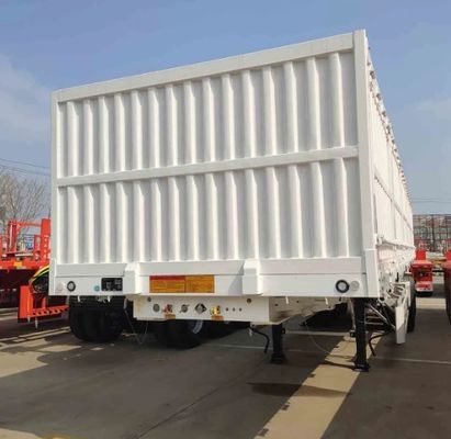 40-80 ton Dropside Sidewall Cargo Truck Semi Truck Trailers met en op maat gemaakte ontwerp