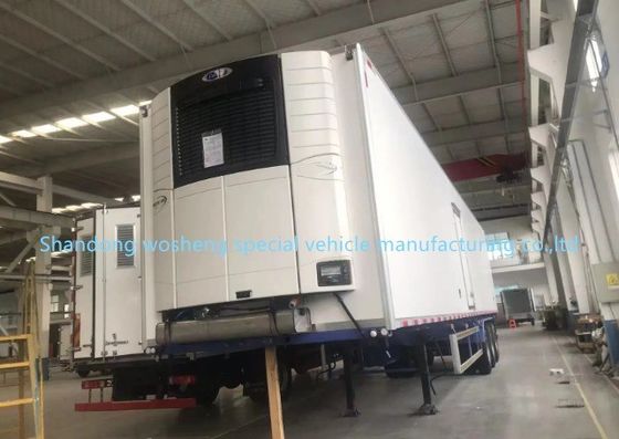 Gepersonaliseerde 3-assige 45FT koel-half-trailer voor vriezer-koel-half-truck