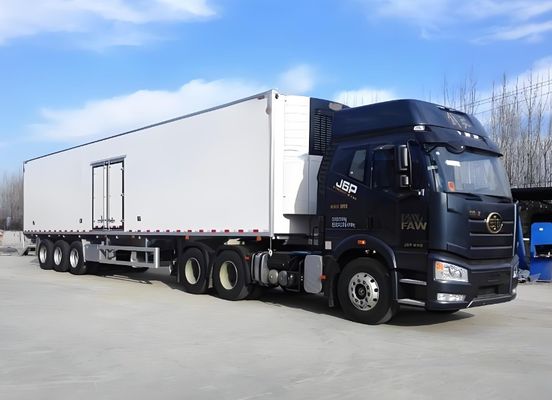 Performance Steel 40ft 45ft 53ft Vrieswagen Semi-trailer Koelkast Truck Semi-trailer