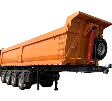 Achterdump 3/4/5 assen Op maat gemaakte vrachtwagen voor zwaar vervoer