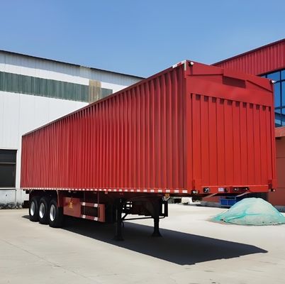 Semi-trailer met vleugelspanning Van Semi-trailer op verzoek van de klant en op maat