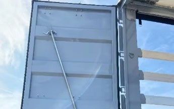 Aanpasbaar 53 ft Tarpaulin Side Curtain Container Semi-trailer voor dranken en groenten
