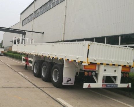 40ft Drop Side Wall Bulk Fence Stake Flatbed Container Zware lading Sidewall Board Truck Semi-trailer