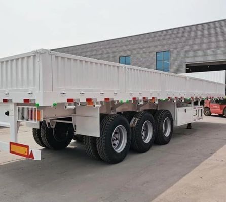 40ft Drop Side Wall Bulk Fence Stake Flatbed Container Zware lading Sidewall Board Truck Semi-trailer