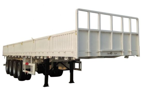 Semi-trailer 3 as 40 ton 60 ton Drop Side Wall Sidewall Cargo Transport Truck Trailer