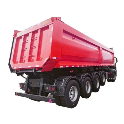 40-80T Hydraulische ophangwagen met achterste dump voor het transport van zandsteen