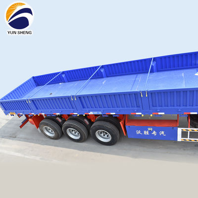 2 &quot; 50 mm of 3,5 &quot; 90 mm JOST of andere 13 meter hydraulische dump tipper side dumper semi trailer