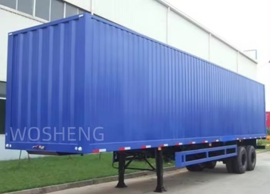 40 45 53 Ft Van Box Glijdend PVC Tarpaulin Side Curtain Semi-trailer 40 Ton Payload