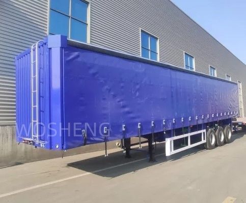 WS 2/3/4 Assen Tarpaulin gordijn zijdelingse halfrol voor dranken en groenten