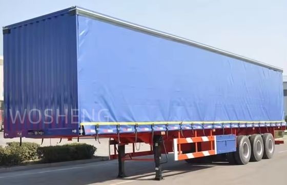 WS 2/3/4 Assen Tarpaulin gordijn zijdelingse halfrol voor dranken en groenten
