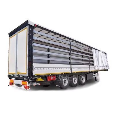 WS Aanpasbare drieassige Canvas Side Curtain Container Semi-trailer Op verzoek van de klant